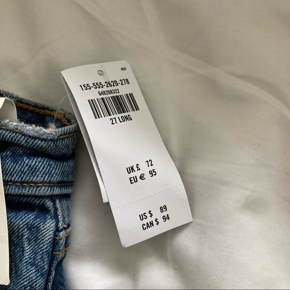 SOLD Abercrombie High-rise Dad Jean in Medium Wash - Picture 4 of 6